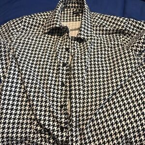 Ricky from Trailer Park Boys Houndstooth button up